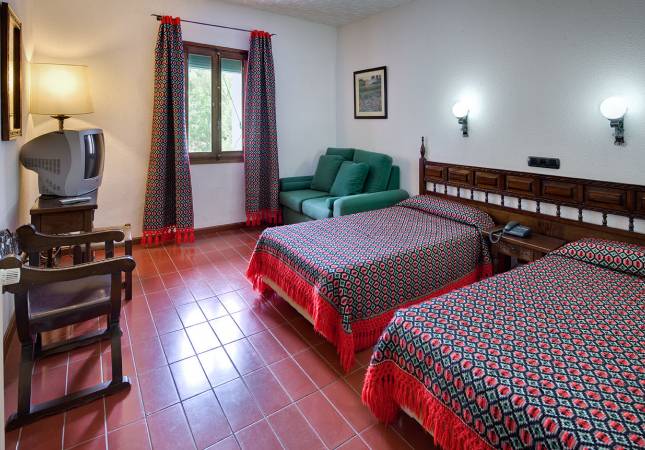 Confortables habitaciones en Hostal de la Trucha. La mayor comodidad con los mejores precios de Teruel